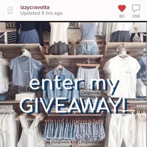 Giveaway repost entry